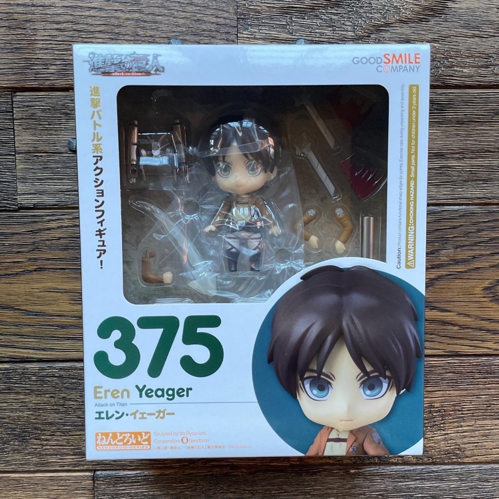 Eren Yeager attack on titan nendoroid anime figure